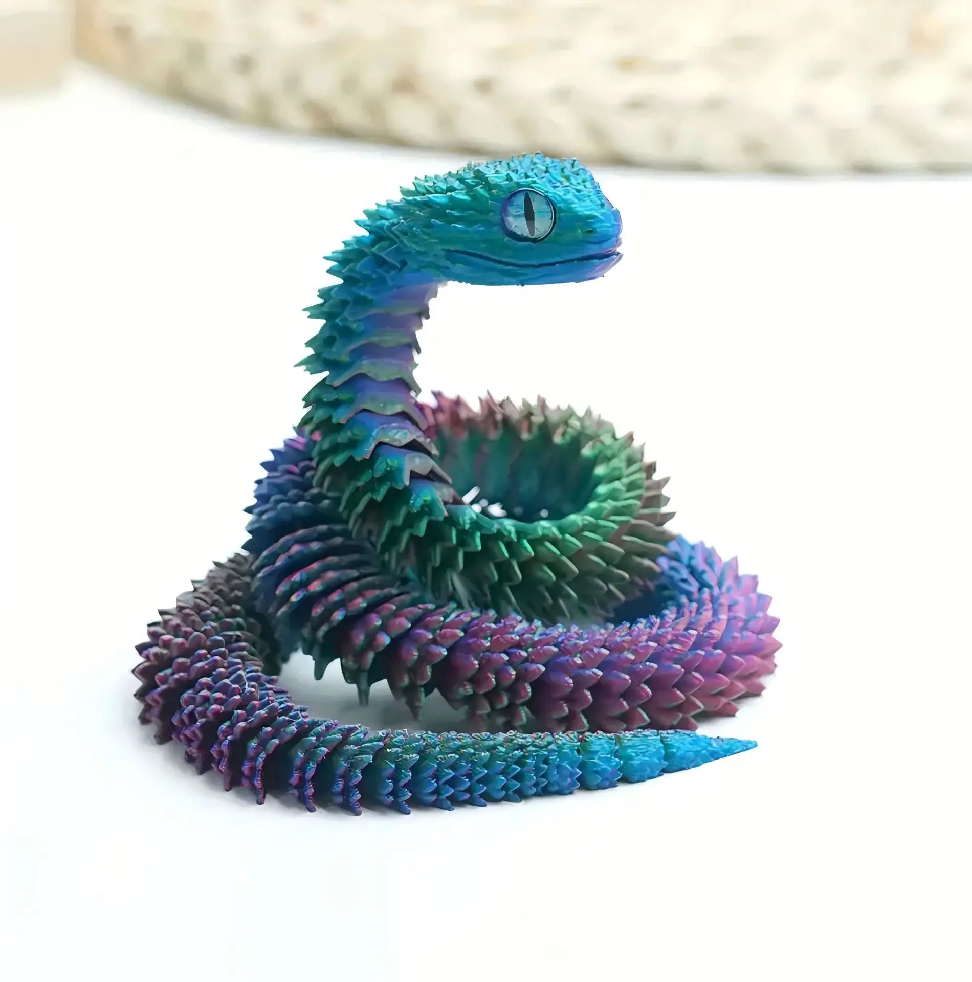 3D Printed Snake & Egg