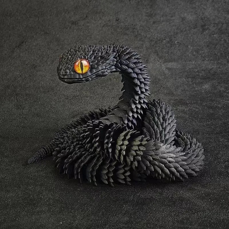 3D Printed Snake & Egg