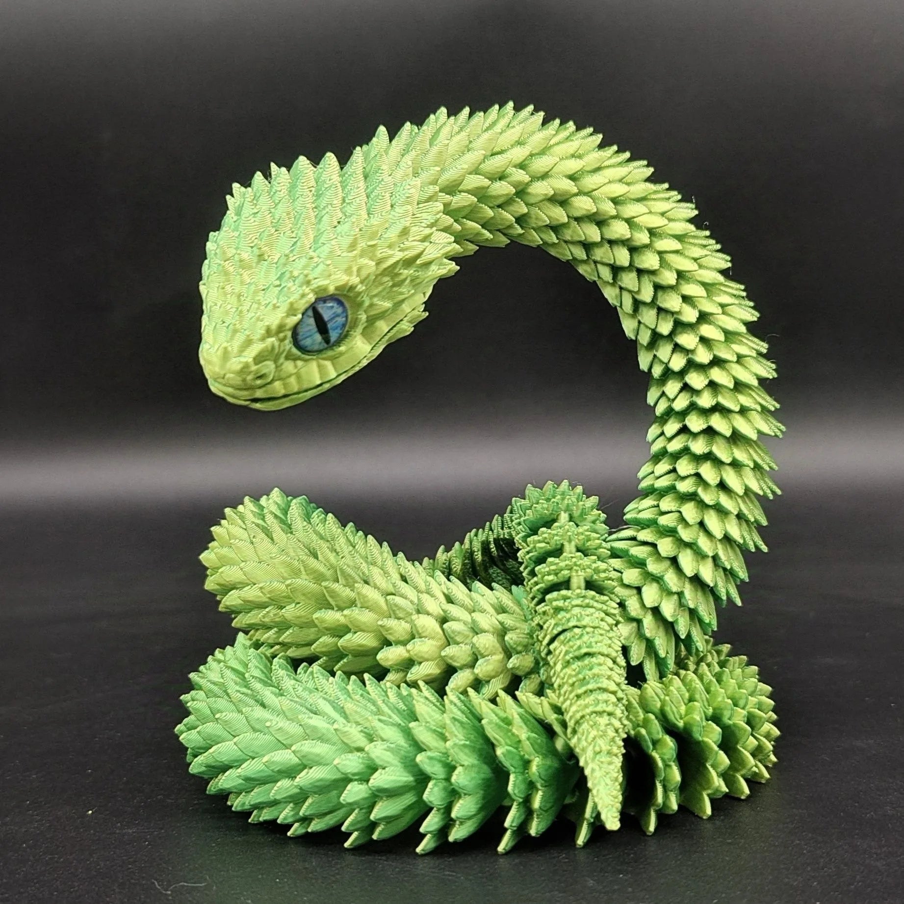 3D Printed Snake & Egg