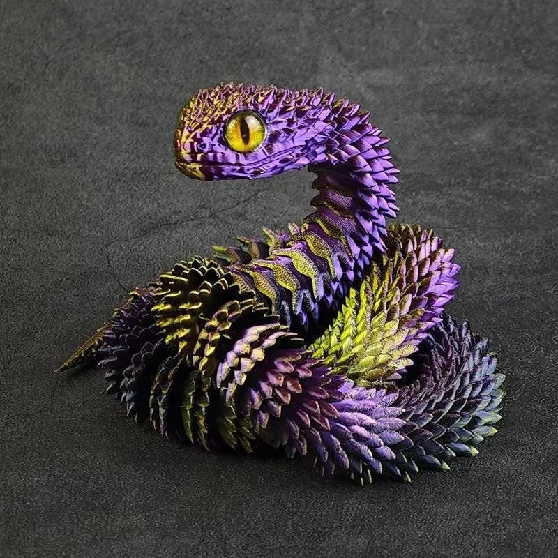 3D Printed Snake & Egg