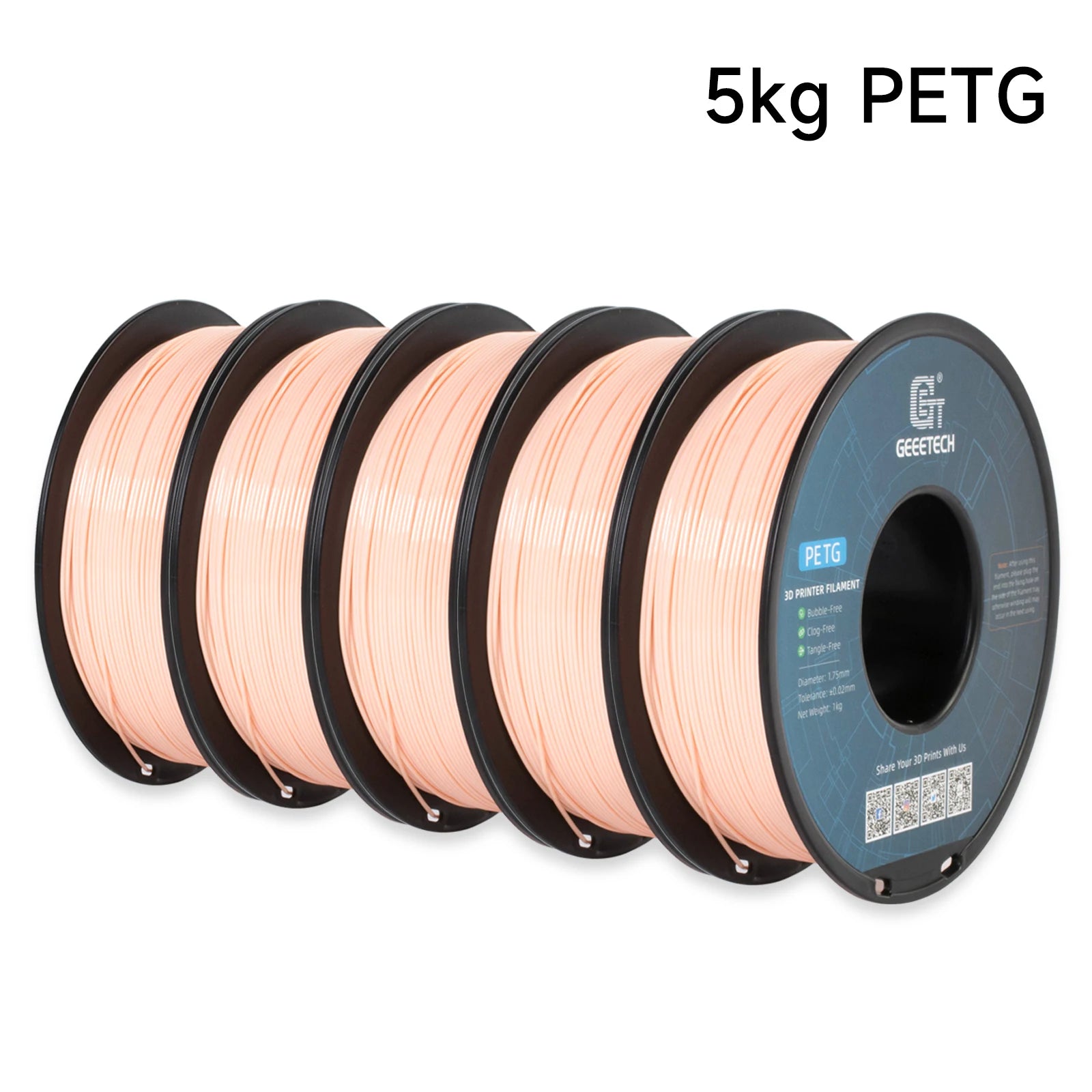 Geeetech 5kg PETG 1.75mm Filament