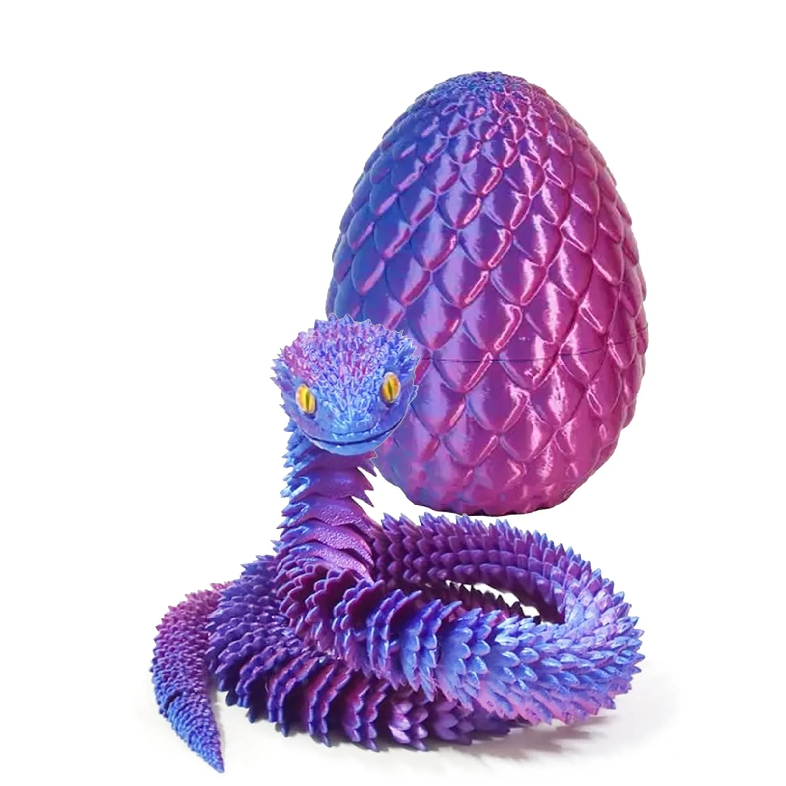 3D Printed Snake & Egg