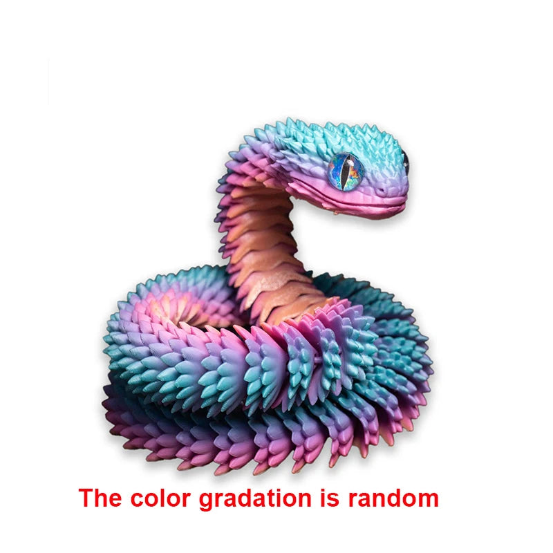 3D Printed Snake & Egg