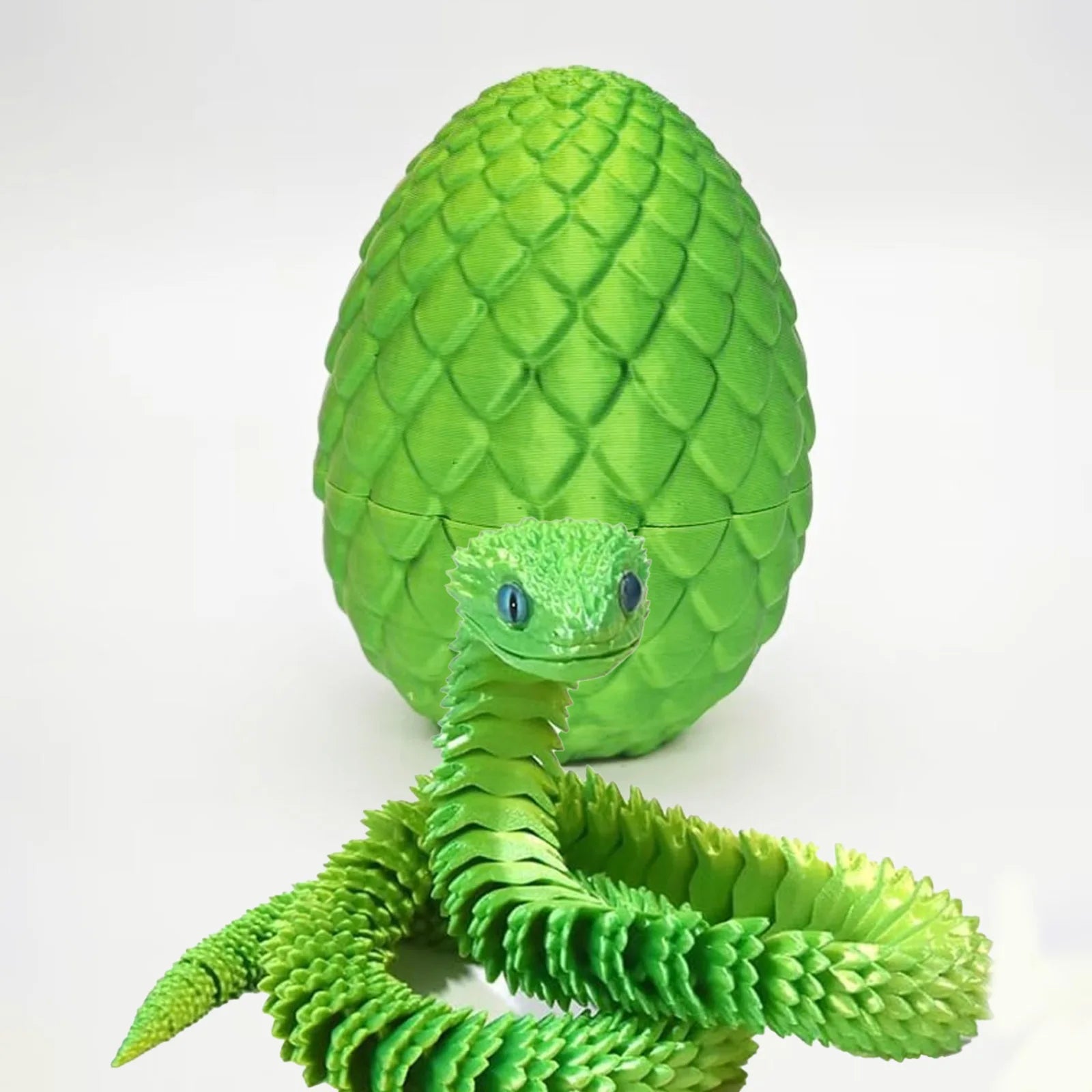 3D Printed Snake & Egg