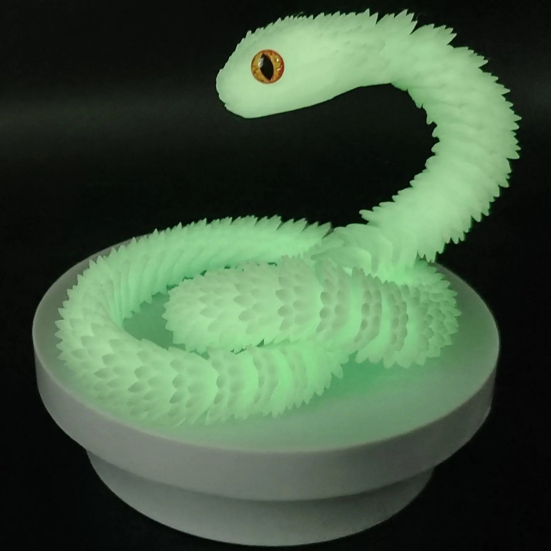 3D Printed Snake & Egg